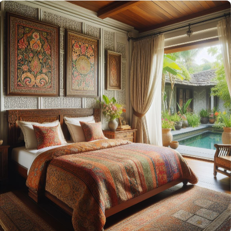 Banarasi Silk Bed Covers